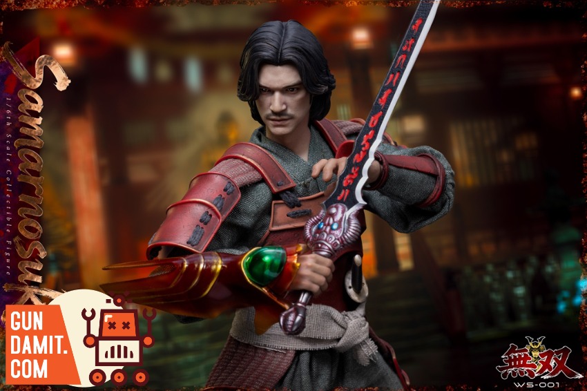 WSMX-WS001 Samanosuke - back view Wushuang Model Soul Warrior Samanosuke - back view