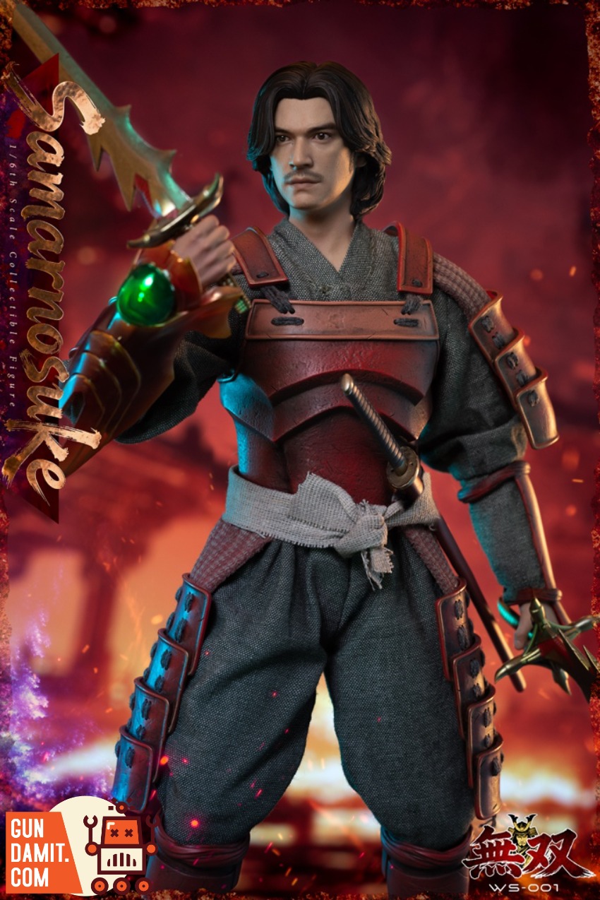 WSMX-WS001 Samanosuke - front view Wushuang Model Soul Warrior Samanosuke - front view