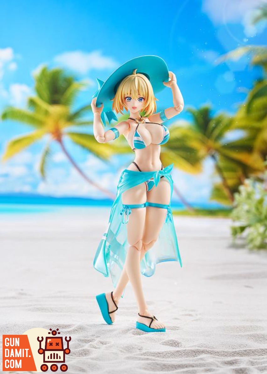 Max Factory Sophia Scharling - side view Figma Sophia F. Scharling Swimsuit - side view