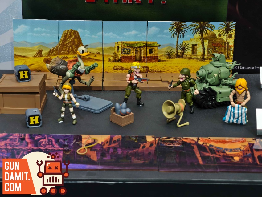 YoloPark AMK MINl Pro Series Metal Slug 3 Wave 1 Model Kit Action figures from Metal Slug 3, including soldiers and a tank, d YoloPark AMK MINl Pro Series Metal Slug 3 Wave 1 Model Kit Action figures from Metal Slug 3, including soldiers and a tank, d