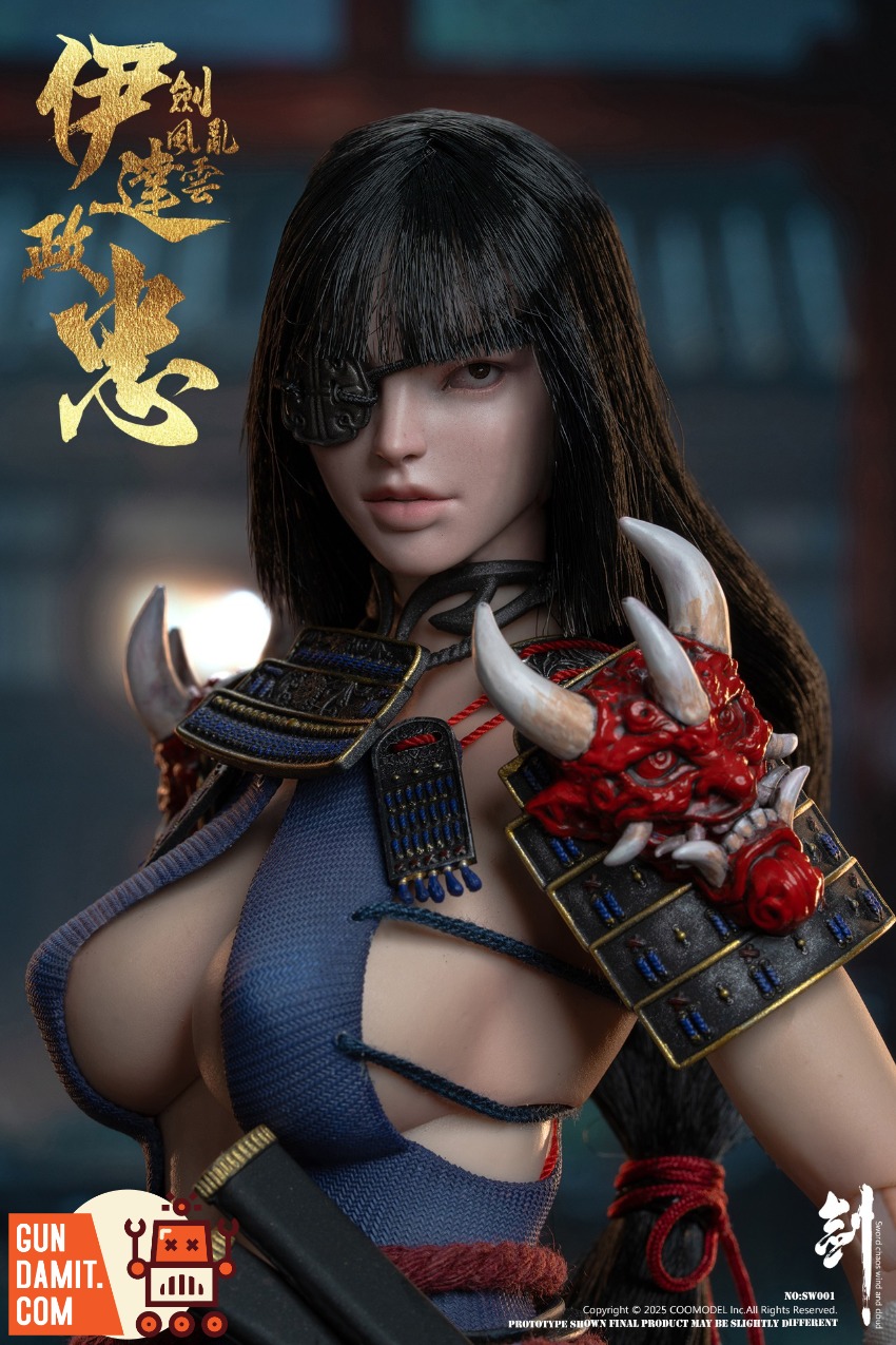 COO-SW001 Date Masamune - view 7 Coomodel SW001 Date Masamune Warrior Maiden - view 7
