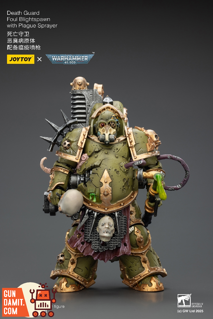 JT02892 Foul Blightspawn - view 12 JoyToy Death Guard Foul Blightspawn - view 12
