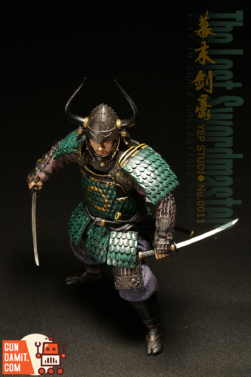 YPS-11 Bakumatsu Swordmaster - back view Yep Studio Bakumatsu Swordmaster - back view