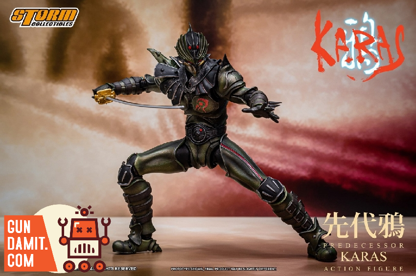 TSKW02 Predecessor Karas - side view Storm Collectibles Karas - side view