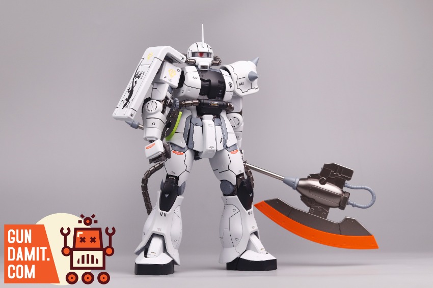 ACE-ZAKU-W Zaku White Upgraded - view 5 ACE Toys 1/72 Zaku White - view 5