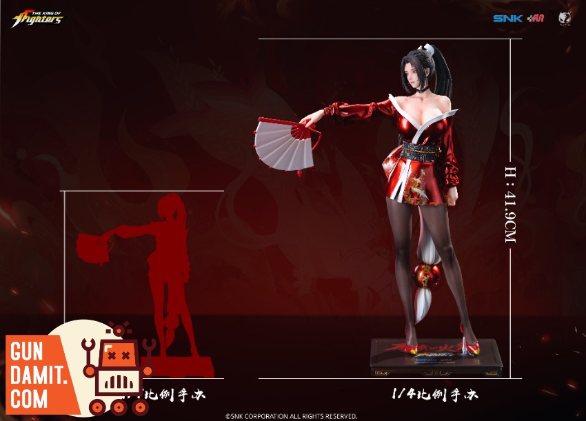 Bear Panda SNK Mai Shiranui - view 13 Mai Shiranui 1/4 Statue - view 13