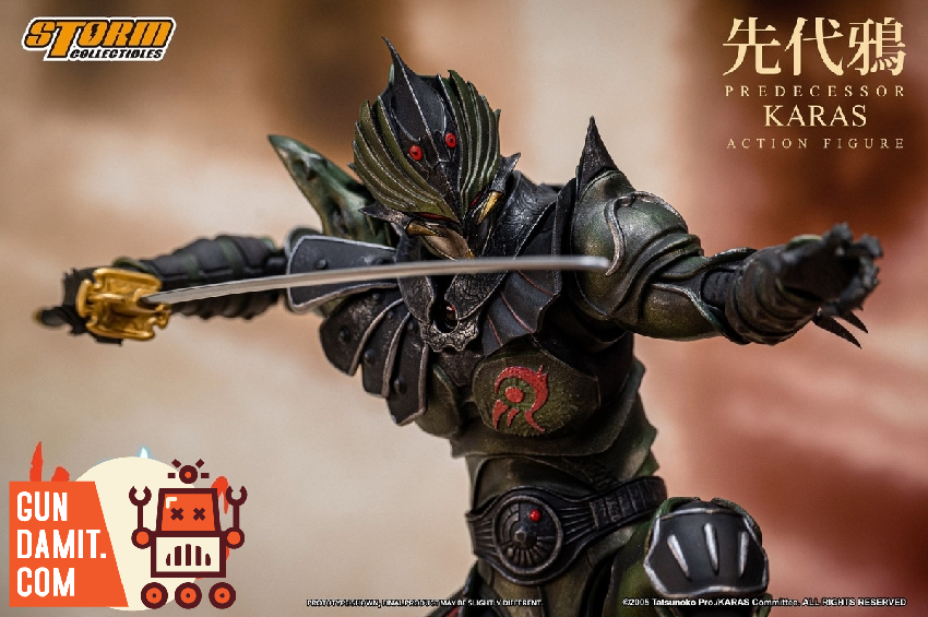 TSKW02 Predecessor Karas - close-up detail Storm Collectibles Karas - close-up detail