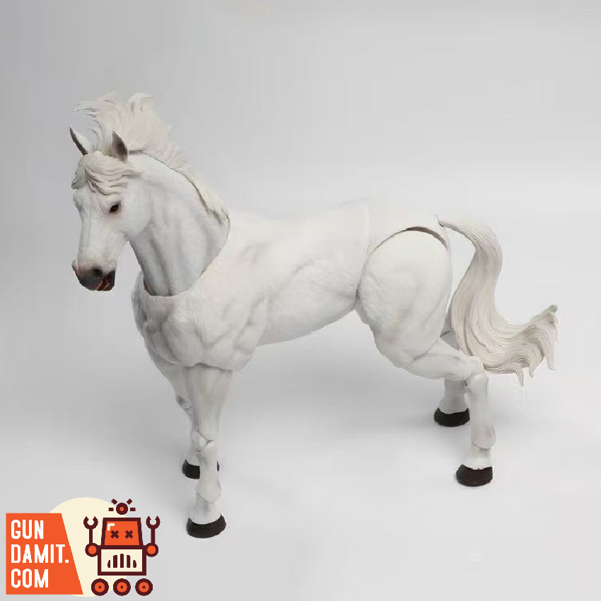 JiangHu White Horse - front view Nottaa White Horse Elegant - front view