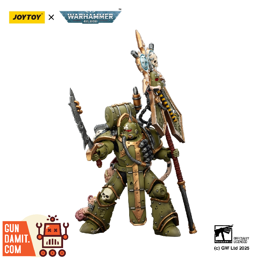 JT02915 Plague Marine Icon Bearer - view 9 JoyToy Death Guard Plague Marine - view 9