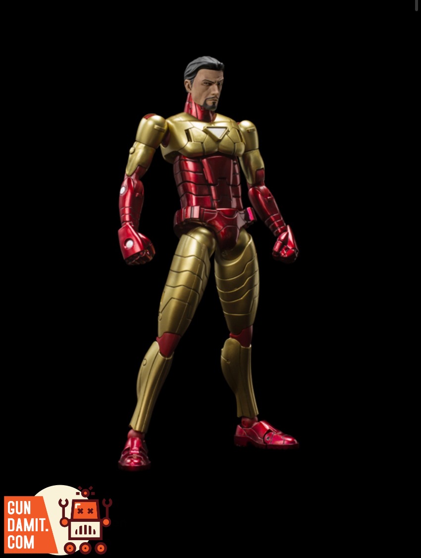 Sentinel Iron Armorize Iron Man Extremis Armor Metallic Comi A Sentinel Iron Armorize Iron Man Extremis Armor figure stands a Sentinel Iron Armorize Iron Man Extremis Armor Metallic Comi A Sentinel Iron Armorize Iron Man Extremis Armor figure stands a