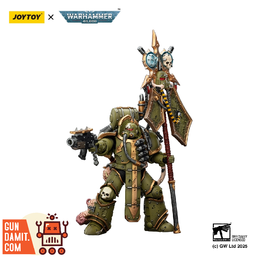 JT02915 Plague Marine Icon Bearer - view 8 JoyToy Death Guard Plague Marine - view 8