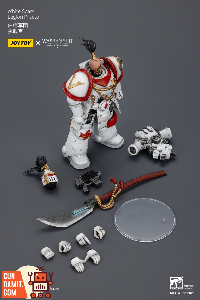 JT02939 Legion Praetor - view 22 JoyToy White Scars Praetor - view 22
