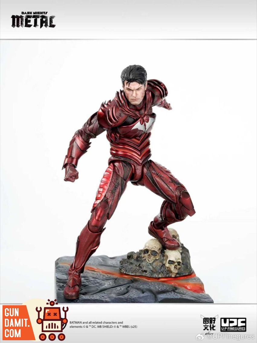 UPF-REDDEATH Dark Night Metal - close-up detail UPFinegures Red Death - close-up detail