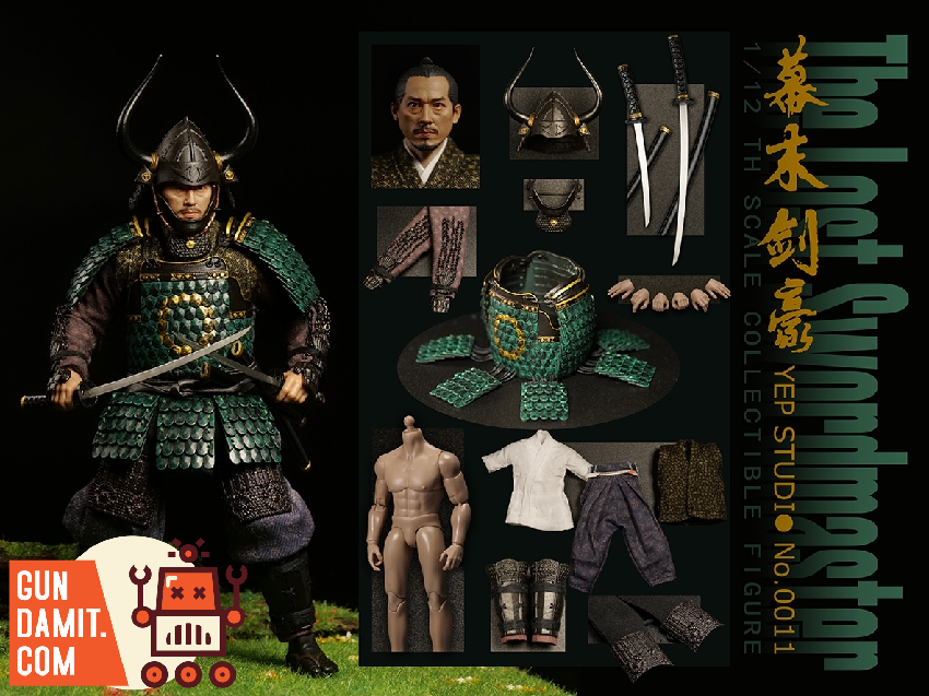 YPS-11 Bakumatsu Swordmaster - front view Yep Studio Bakumatsu Swordmaster - front view