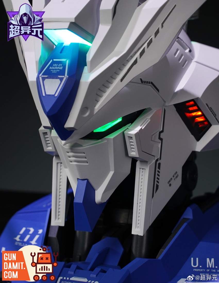 TD-HW-01 Neptune Head - view 37 Trans Dimensional HW-01 Neptune Head - view 37