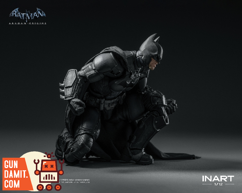 INART Arkham Origins Batman - close-up detail INART Batman Arkham Origins - close-up detail