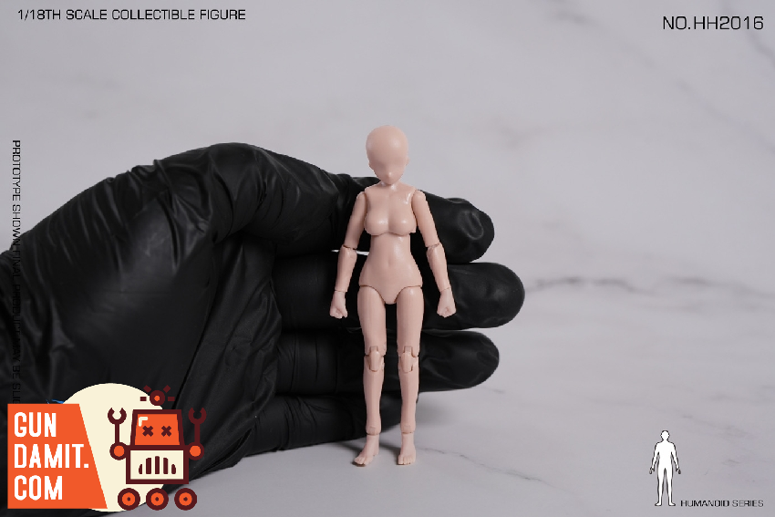 HH2016 Humanoid Female Body - side view PP STUDIO Female Body White - side view
