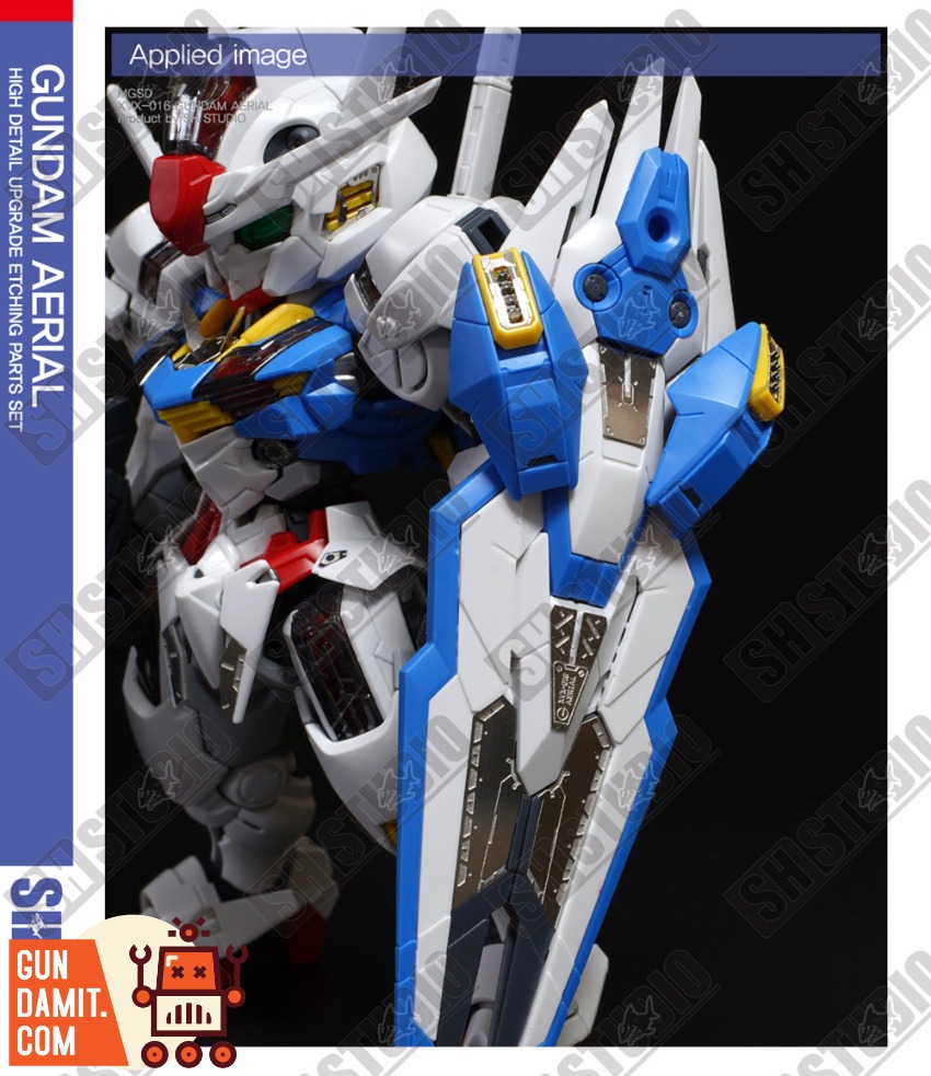 SH-XVX-016 Aerial Gundam Sheet - view 20 SH Studio Aerial Gundam Etching - view 20