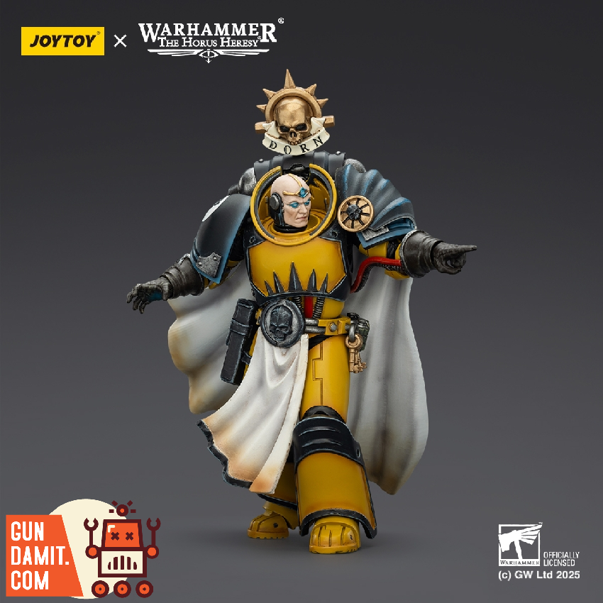 JT03301 Librarian Consul - close-up detail JoyToy Imperial Fists Librarian - close-up detail