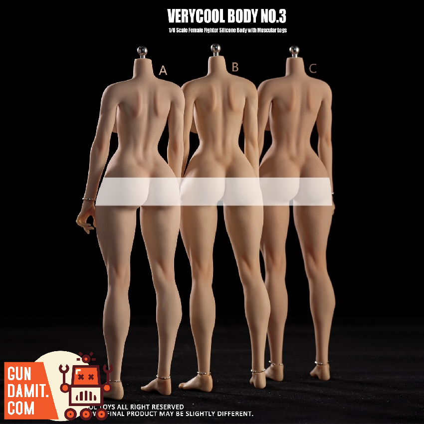 VCF-VCD-03B Female Body - front view VERYCOOL VCD-03B Silicone Female Body Regular - front view