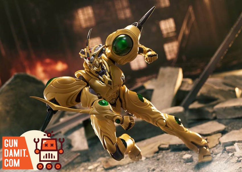 MAX-GUYVER Gigantic Guyver - back view Max Factory Figma Gigantic Guyver - back view