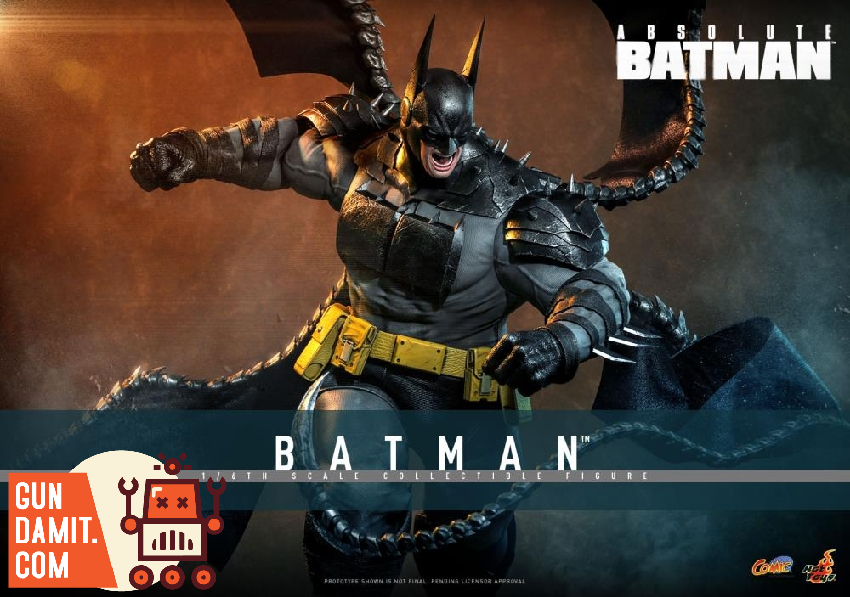 CMS030 Absolute Batman - side view Hot Toys Absolute Batman - side view