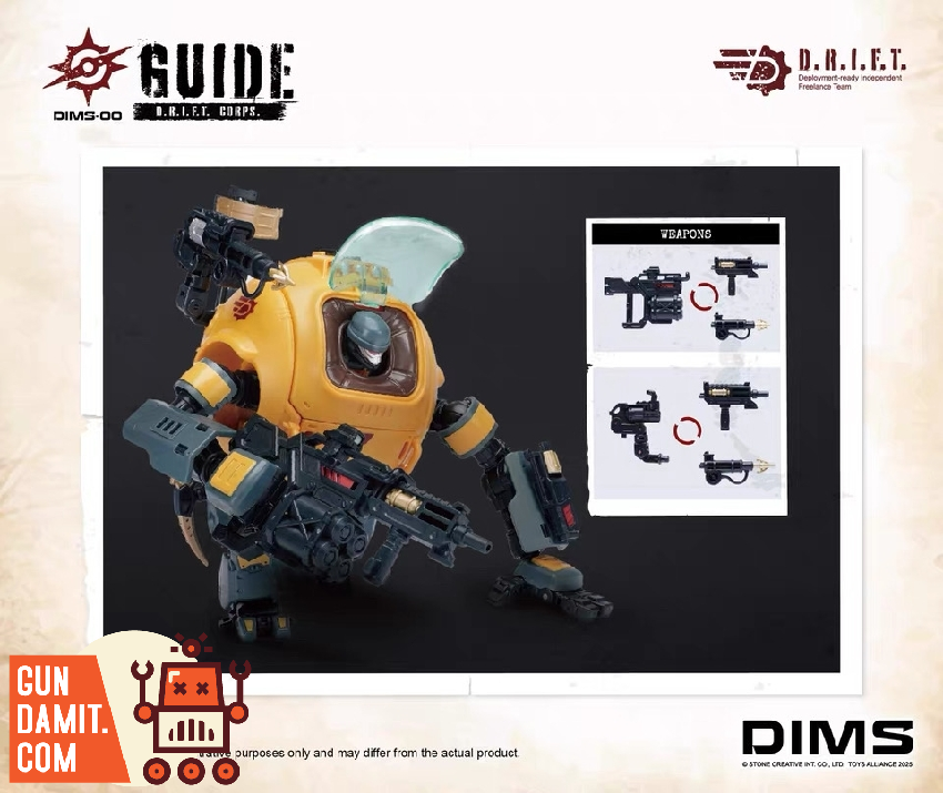 DIMS00 Drift Guide Mecha - view 10 Toys Alliance Drift Guide - view 10