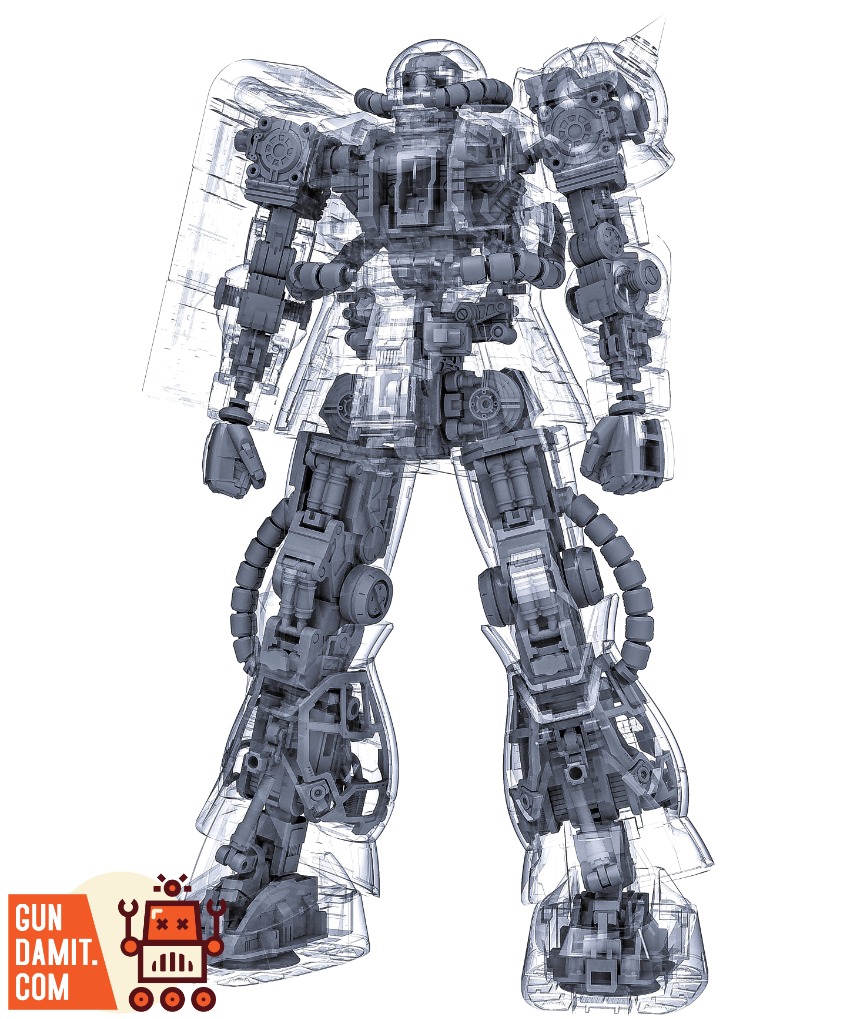 SH-MS-06S Zaku II Set - view 6 SH Studio Zaku II Resin Kit - view 6