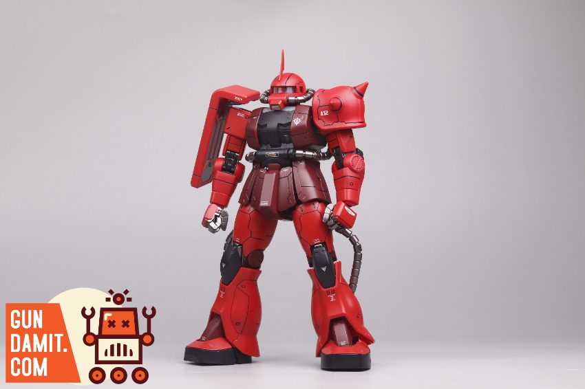 ACE-ZAKU-R Zaku Red Upgraded - view 8 ACE Toys 1/72 Zaku Red - view 8