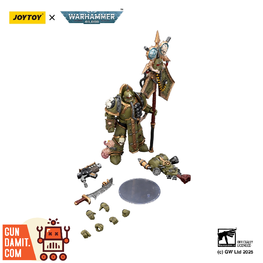 JT02915 Plague Marine Icon Bearer - view 10 JoyToy Death Guard Plague Marine - view 10