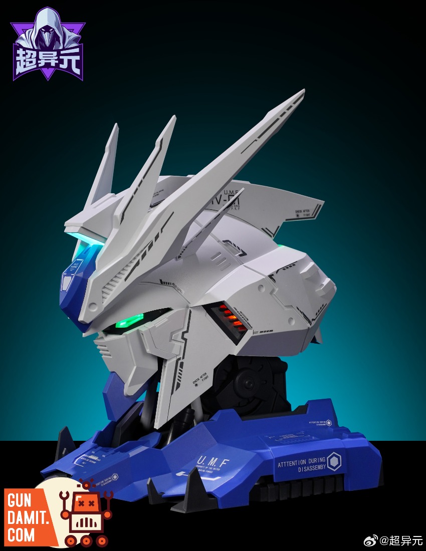 TD-HW-01 Neptune Head - view 34 Trans Dimensional HW-01 Neptune Head - view 34
