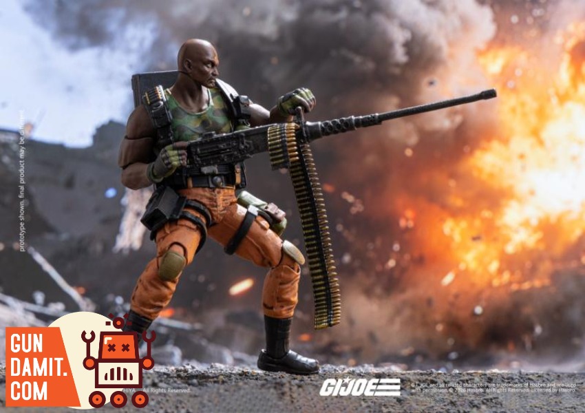 HIYA-EMG0159 Roadblock - view 6 Hiya EMG0159 GI Joe Roadblock - view 6