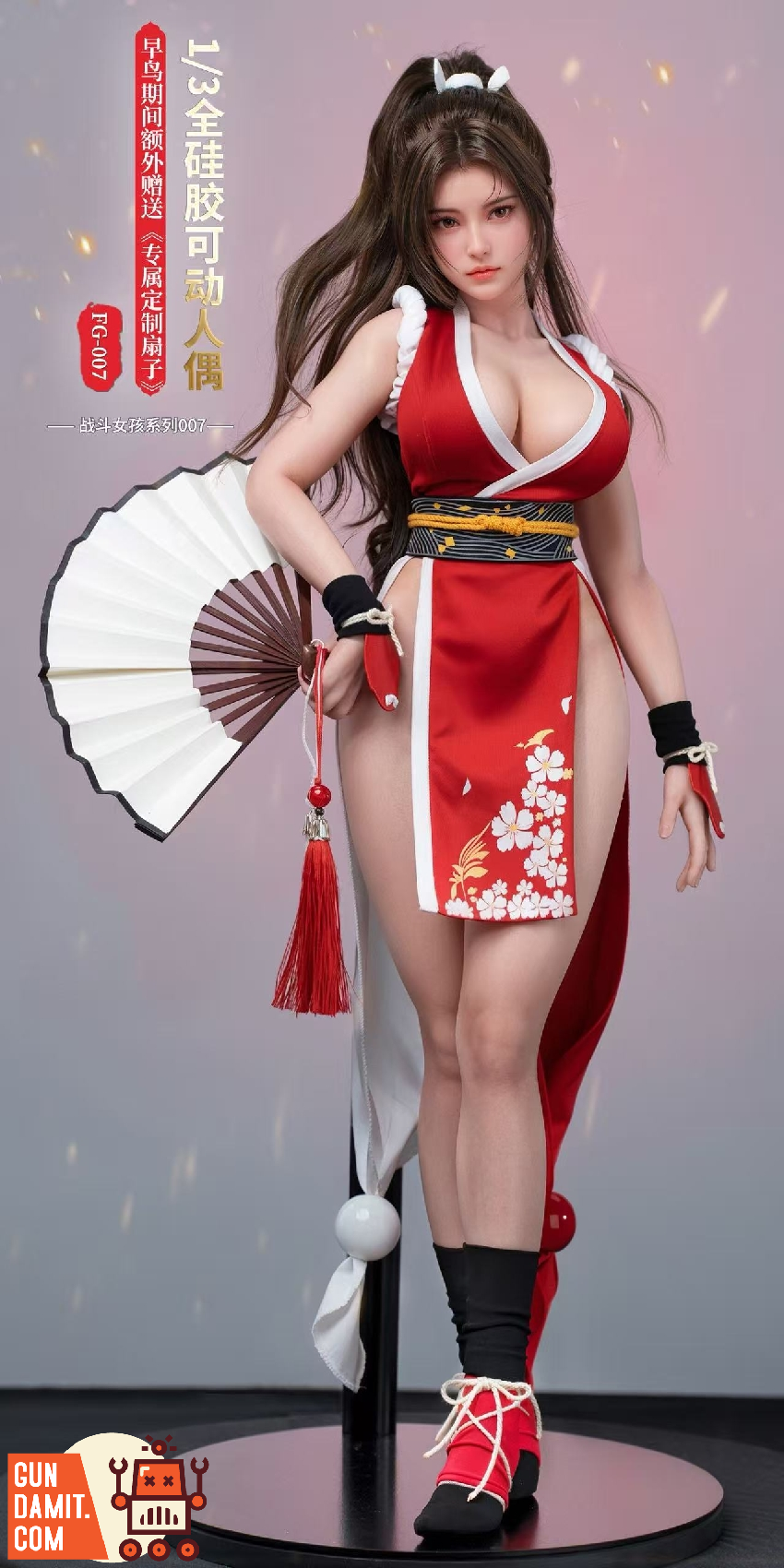FG-007 Red-clothed Fighting Girl - view 5 FG Studio FG-007 Fighting Girl - view 5