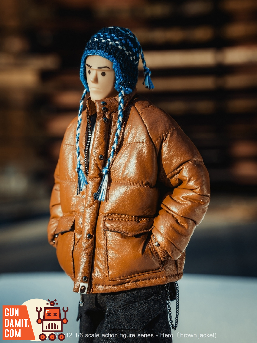 TM-FB-10150-B Hero - view 31 Trickyman12 Hero Brown Jacket - view 31