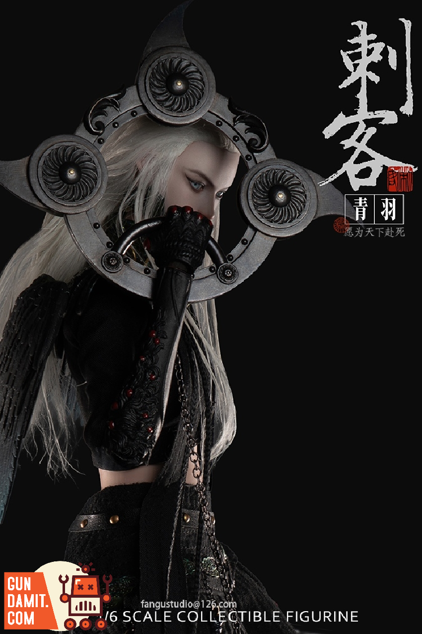 REBONES-CK-001 Qing Yu - back view Rebellious Bones Qing Yu - back view