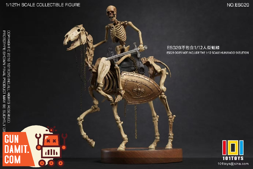 101-ES029 Skeleton Horse - view 5 101Toys ES029 Skeleton Horse - view 5