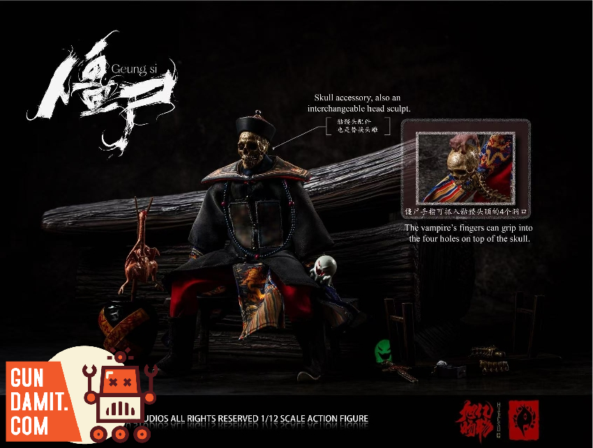 HIDESU-GS04C BloodGeung Grim - side view Hidesu Studios GS04C BloodGeung Grim Ultimate - side view