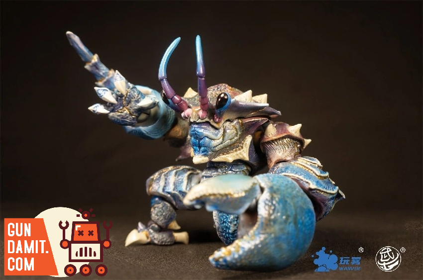 WWS-B-02 Craboid Blue - view 6 Warriors Workshop Tidal Craboid Blue - view 6