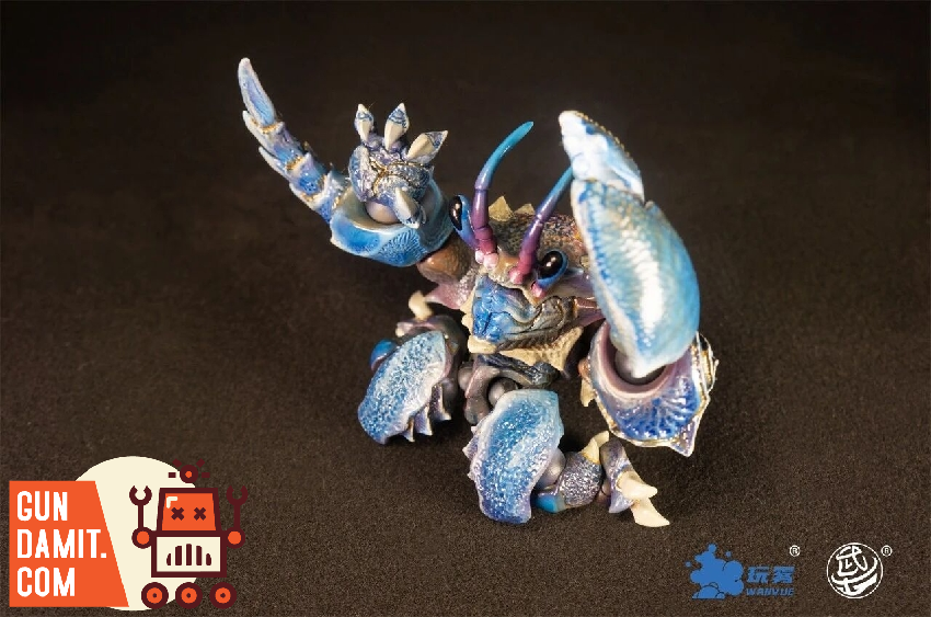 WWS-B-02 Craboid Blue - view 13 Warriors Workshop Tidal Craboid Blue - view 13