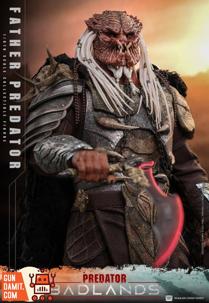 MMS863 Predator Badlands - view 8 Hot Toys Father Predator - view 8