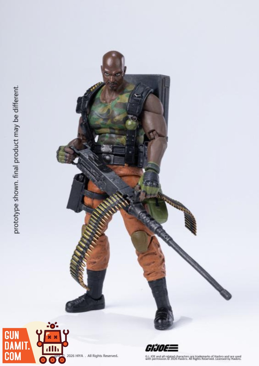 HIYA-EMG0159 Roadblock - back view Hiya EMG0159 GI Joe Roadblock - back view