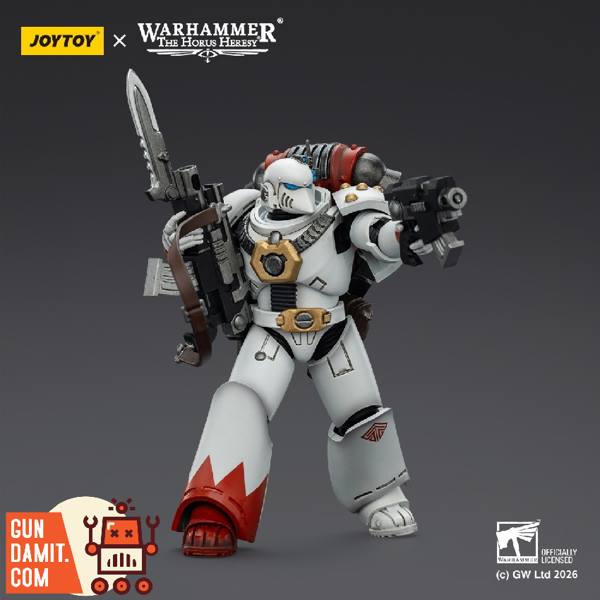 JT03356 White Scars - close-up detail JoyToy White Scars Legionary - close-up detail
