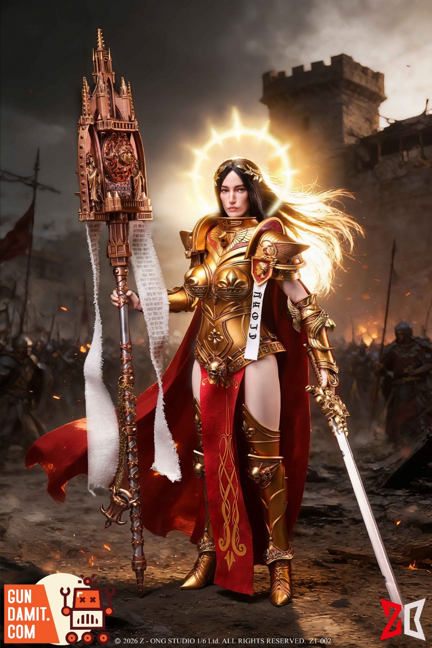Z1-002 Isabella Standard-Bearer - side view Z-ONE STUDIO Z1-002 Imperial Empress Isabella - side view