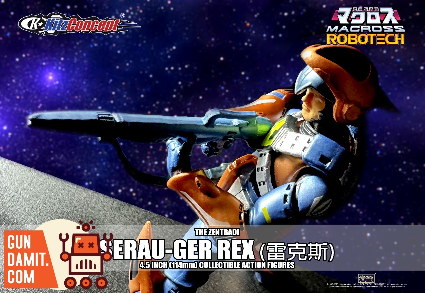 Kitzconcept 1/72 KC Macross 4.5 inch Serau-Ger Rex 2 Kitzconcept 1/72 KC Macross 4.5 inch Serau-Ger Rex view 2