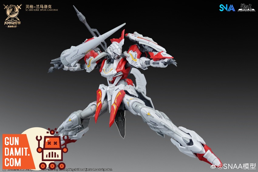 SC-008 Lamorak Kit - close-up detail SNAA Soul Spear Lamorak - close-up detail