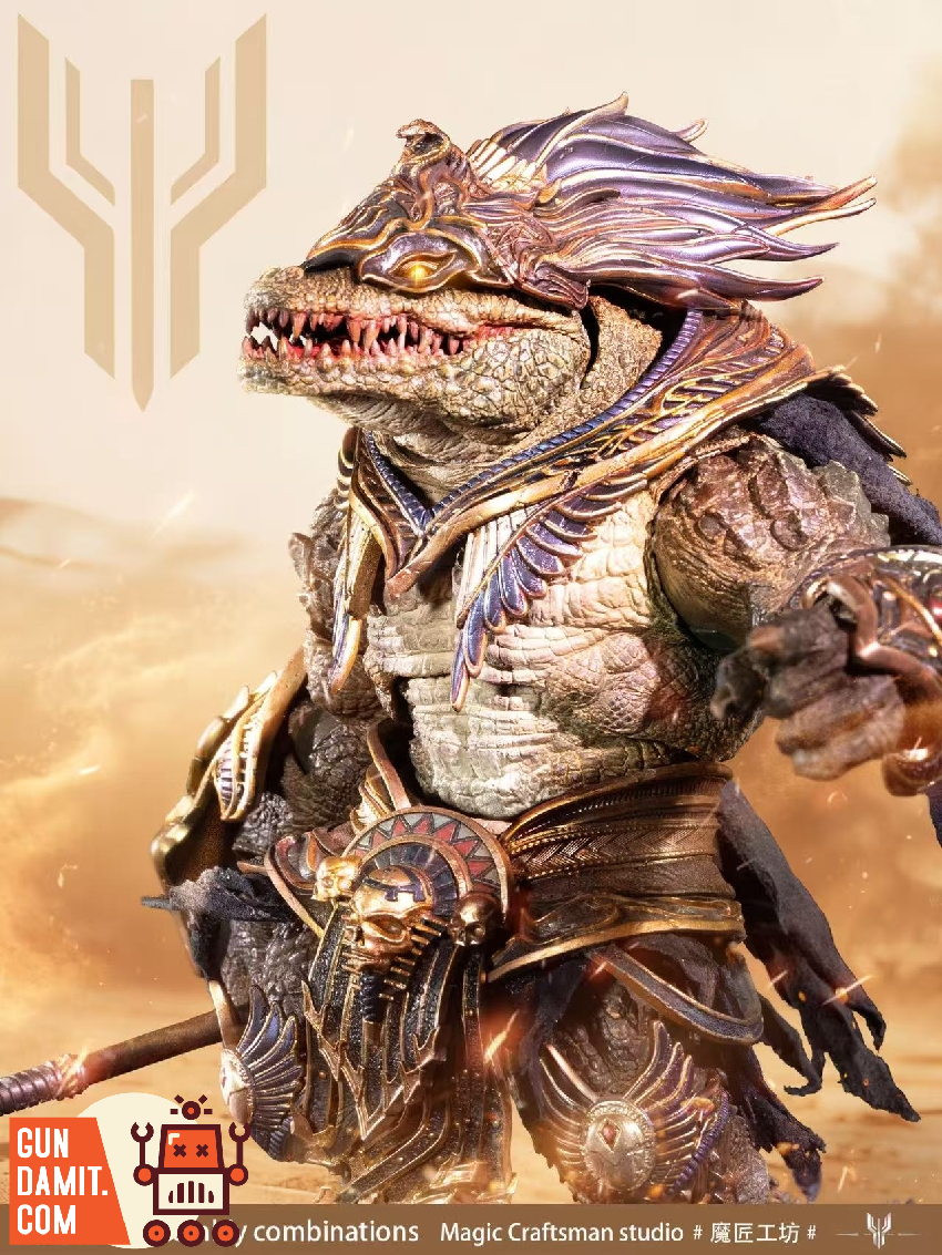 MAGICCS-SOBEK Desert Crocodile - view 25 Magic Craftsman Desert Crocodile Sobek - view 25