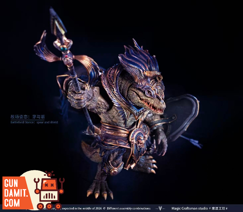 MAGICCS-SOBEK Desert Crocodile - view 7 Magic Craftsman Desert Crocodile Sobek - view 7