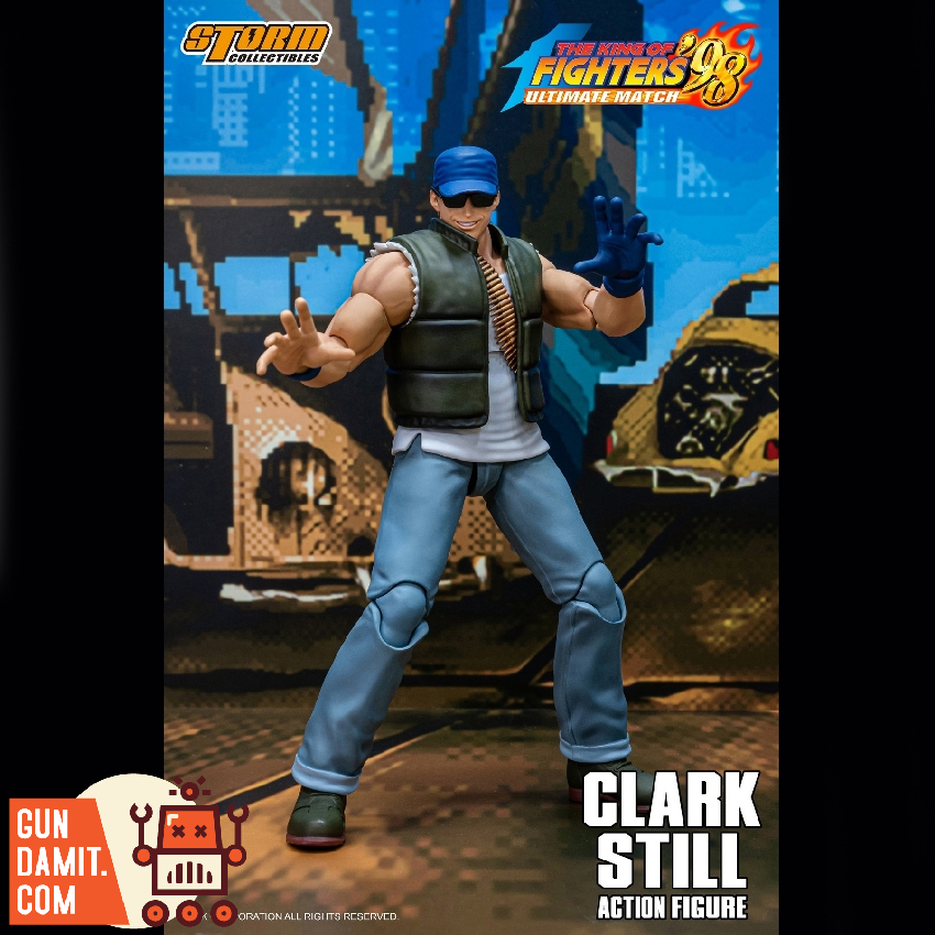 SC-SKKF17 Clark Still - side view Storm Clark Still KOF98 - side view