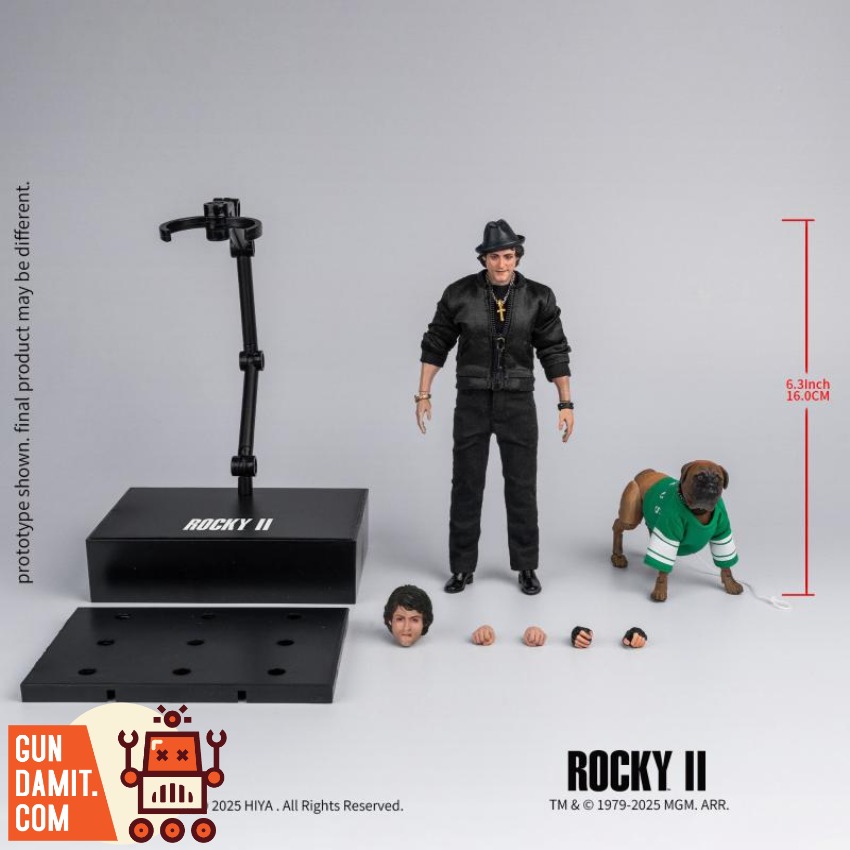 HIYA-ESR0185 Rocky Butkus - front view Hiya ESR0185 Rocky II Rocky Butkus - front view