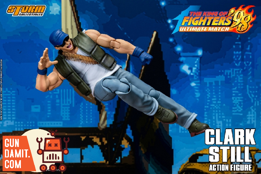 SC-SKKF17 Clark Still - close-up detail Storm Clark Still KOF98 - close-up detail